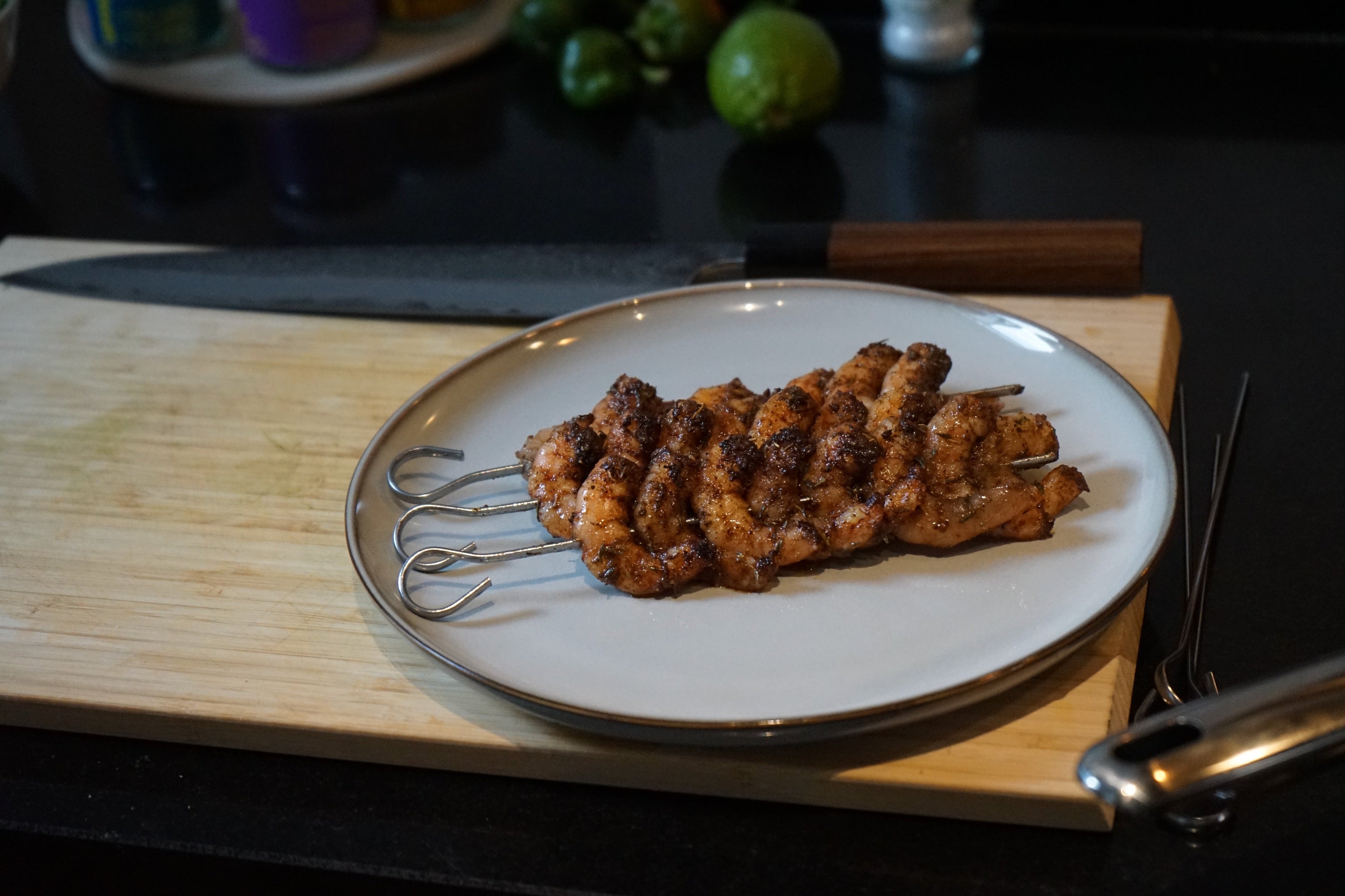 Jerk Blend Shrimp Skewers