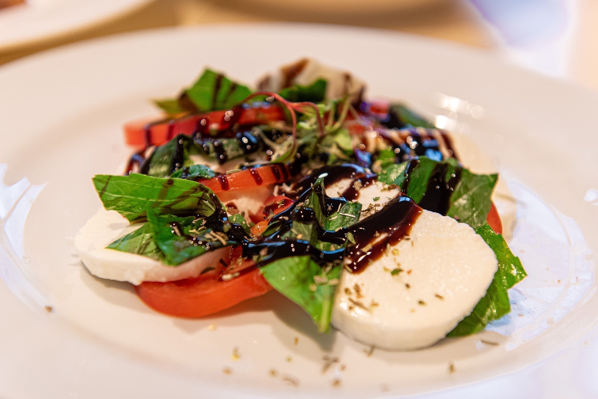 Italian Herbs Caprese Salad